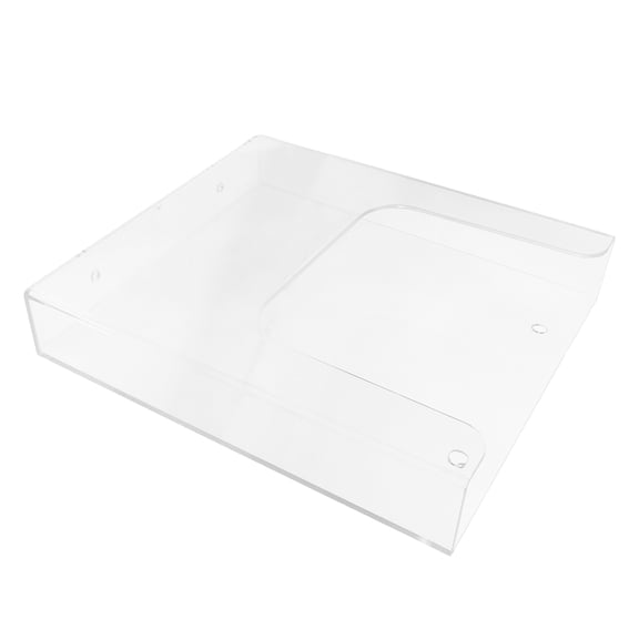 Alasum Acrylic Wall Mount Display Box Clear Brochure Holder for Office Organizing Posters Flyers