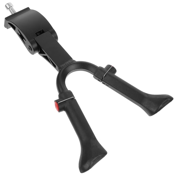 Alasum Adjustable Aluminum Alloy Double Leg Bike Kickstand, Quick Release Stand for Bikes, Outdoor Parking