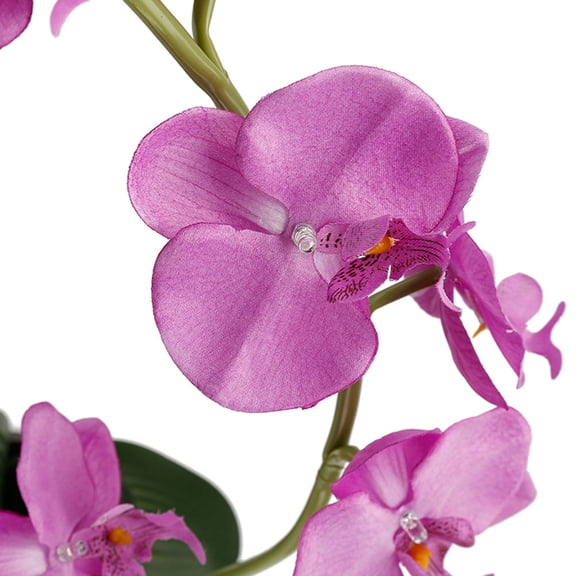 Alasum Battery-Powered Orchid Flower Light with Flexible Adjustable Stems for Stylish Indoor Home and Office Decoration