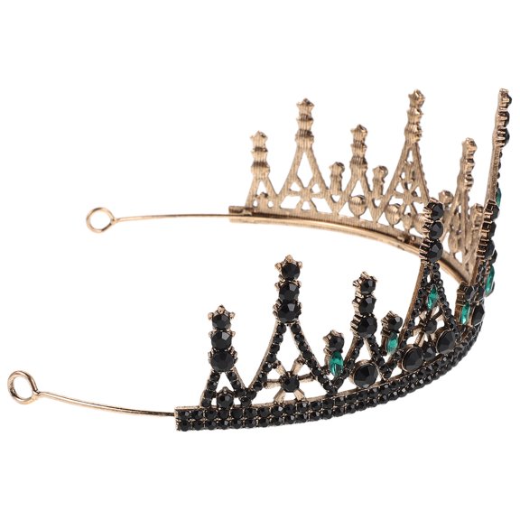 Alasum Baroque Rhinestone Crown Headpiece Bridal Tiara for Wedding and Princess Birthday Accessories