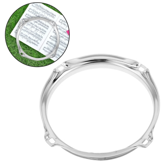 Alasum -Plated Iron Drum Hoop Guard for Enhanced Sound Quality and Versatile Drum