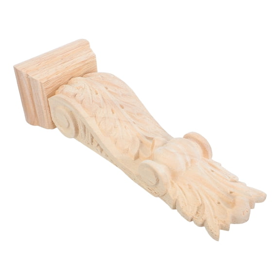 Alasum Rustic Wood Corbels Beige Carved Traditional Design for Home Use