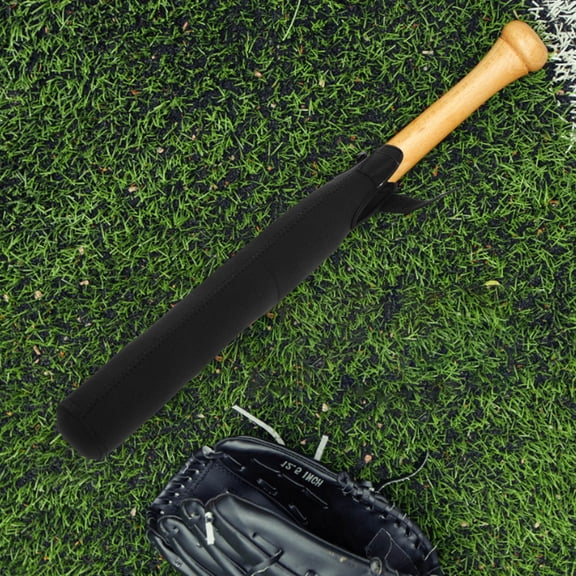 Alasum Black Bat Cover for Baseball, Compact Portable Sleeve with Dust Resistance and Smooth Finish