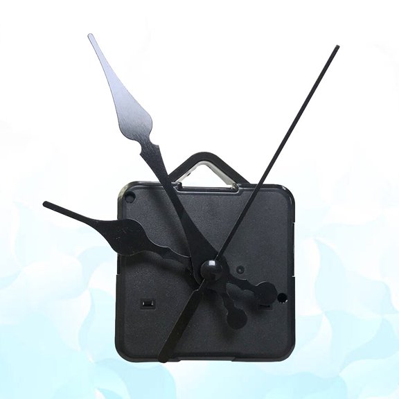 Alasum Black Clock Movement Set with Elegant Design for Clock Repair and Replacement Parts