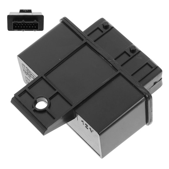 Alasum Black Vehicle Relay Module Car Motor Starting Relay for Improved Engine Efficiency