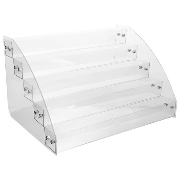Alasum Clear Plastic Eyeglasses Stand Multi Tier Sunglass Holder Rack for Organized Display