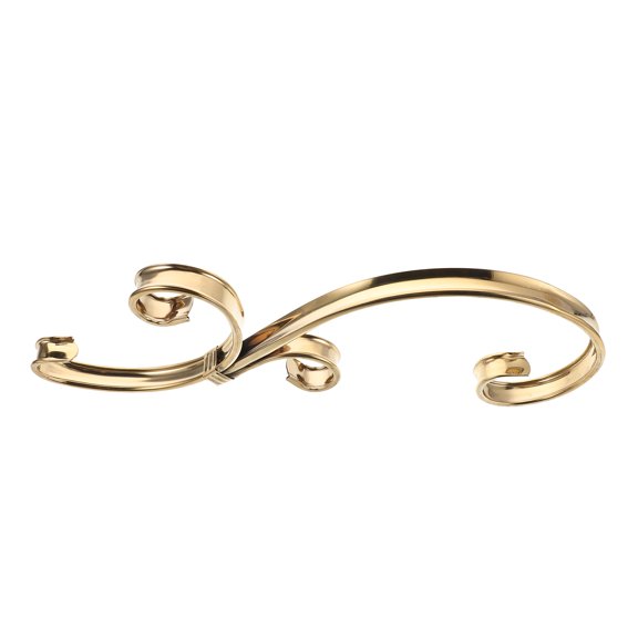 Alasum Decorative Golden Metal Balcony Railing Decor with Stainless Steel Flower Design for Outdoor Home Safety