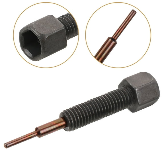 Alasum Durable Black Motorcycle Chain Rivet Tool with Threaded Ejector Pin for Chain Repair