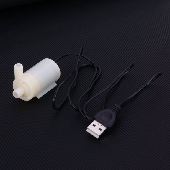 Alasum Durable White Submersible Aquarium Water Pump with Reinforced Shell and Simple Maintenance