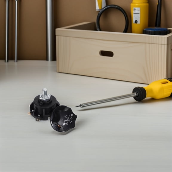 Alasum Fan Blower Control Knob Black 4 Position Rotary Switch for Precise Speed Adjustment