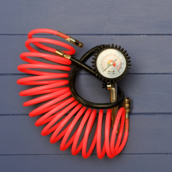Alasum Flexible PU Air Hose for Pneumatic Tools Home Use High Tensile Strength Red