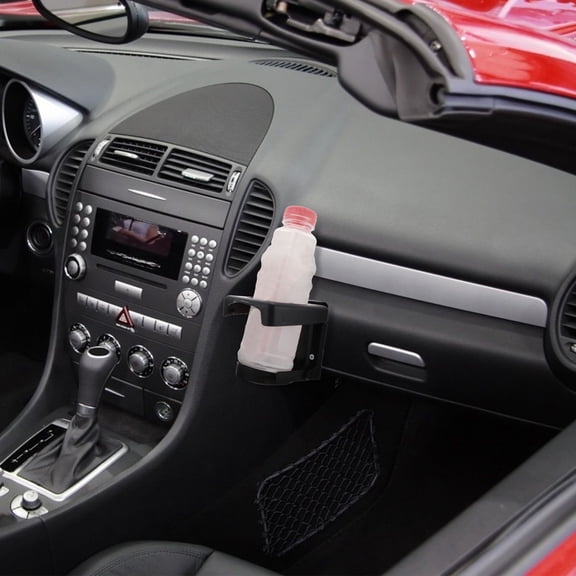Alasum Folding Automotive Cup Holder Black Durable Easy Install 2Pcs