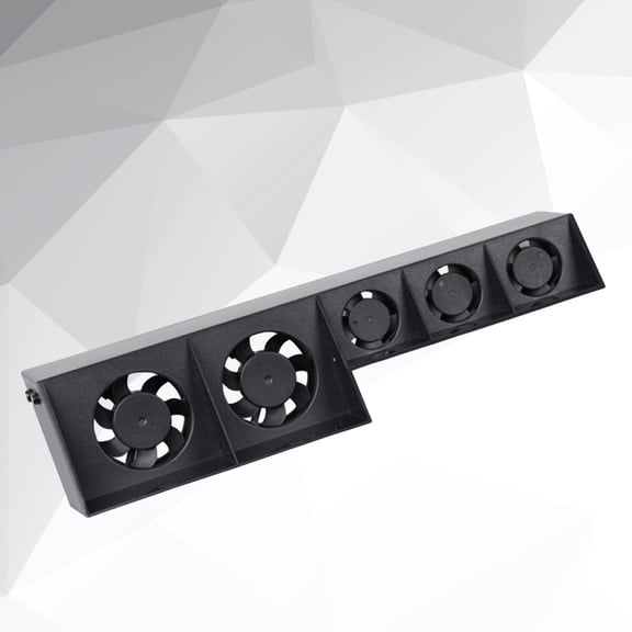 Alasum Black Gaming Console Cooling Fan with Temperature Control and Auto Shutdown, 1 Piece for Improved Performance