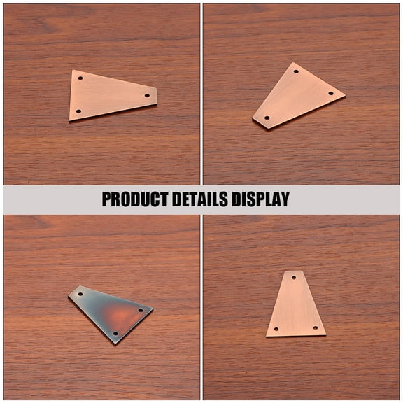 Alasum Guitar Cover Guitar Parts Classic Triangle Metal 1 Set