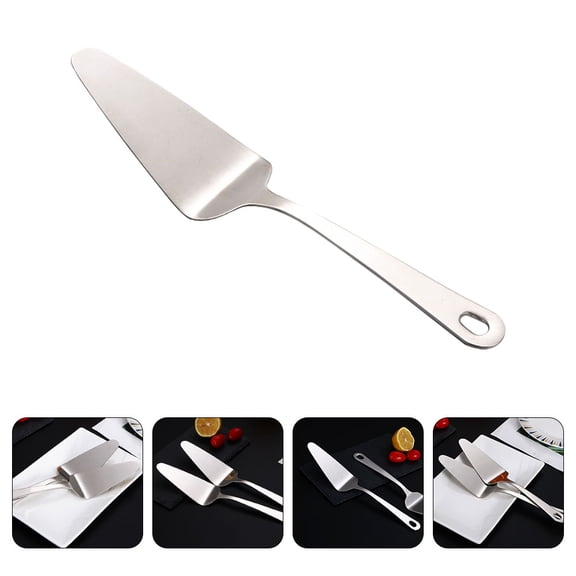 Alasum Heat Resistant Metal Spatula for Baking and Pizza Serving with Strong Handle