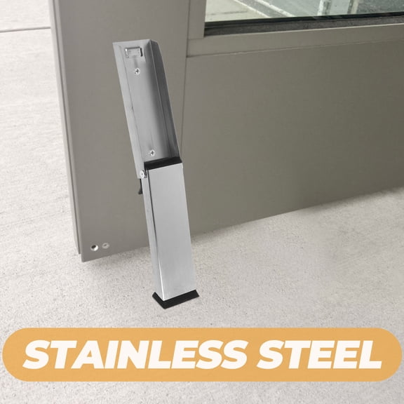 Alasum Foldable Stainless Steel Kick Down Door Stop for Home Use with Design and Stable Door Holding Feature