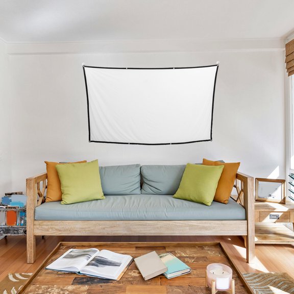 Alasum High Definition Portable Projector Screen Suitable for Camping Theater and Classroom Use