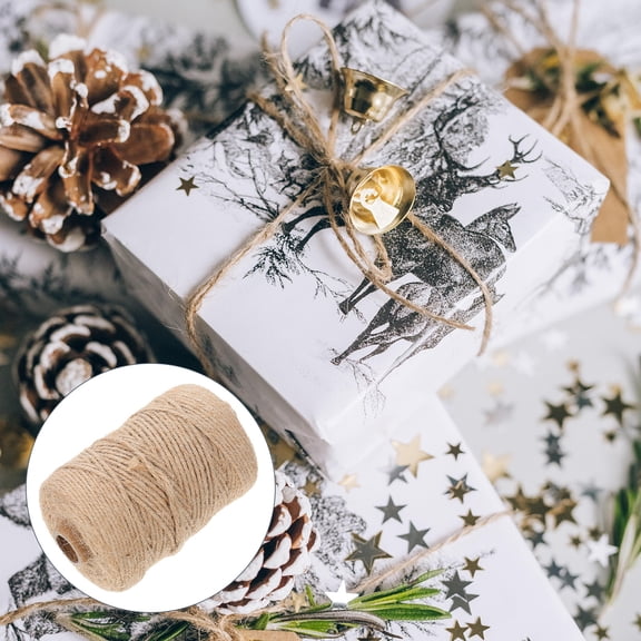 Alasum Home Hemp Rope Khaki for DIY Binding and Craft Decor Flexible Durable Material
