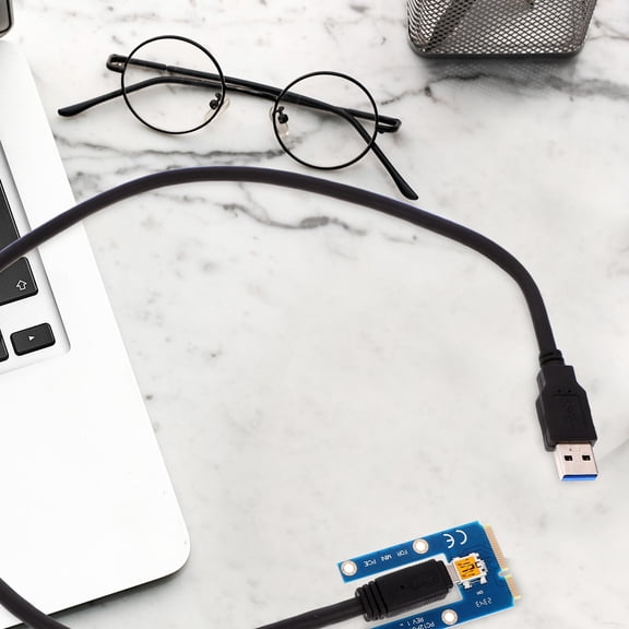 Alasum Home Use External GPU for Laptop Pcie Card with USB Cable for Graphics Expansion