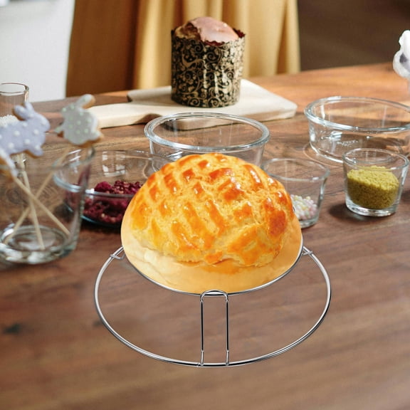 Alasum Sturdy Stainless Steel Cooling Rack Stand for Baking Cakes Bread and Hot Dishes