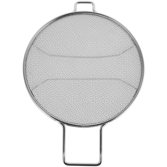 Alasum Kitchen Oil Splash Guard Stainless Steel Splatter Guard For Frying 1Pcs