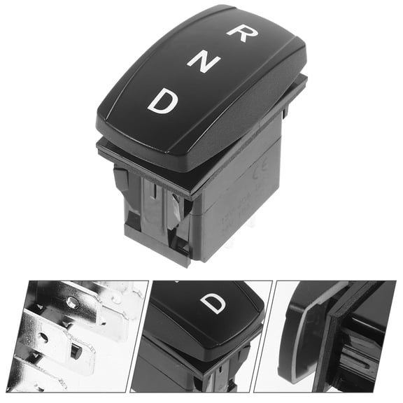Alasum 24V LED Lighted Rocker with Self-Locking Speed Control for Marine, Boat, Car, and Truck Use