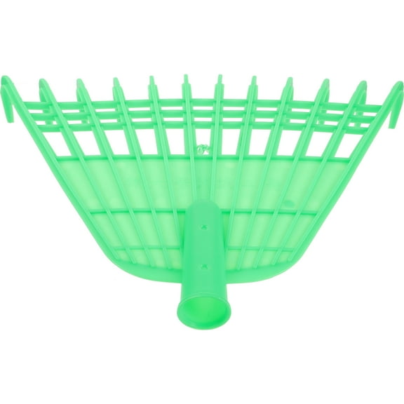 Alasum Lawn Leaf Rake Heavy Duty Rake for Raking Leaves in Green 1Set