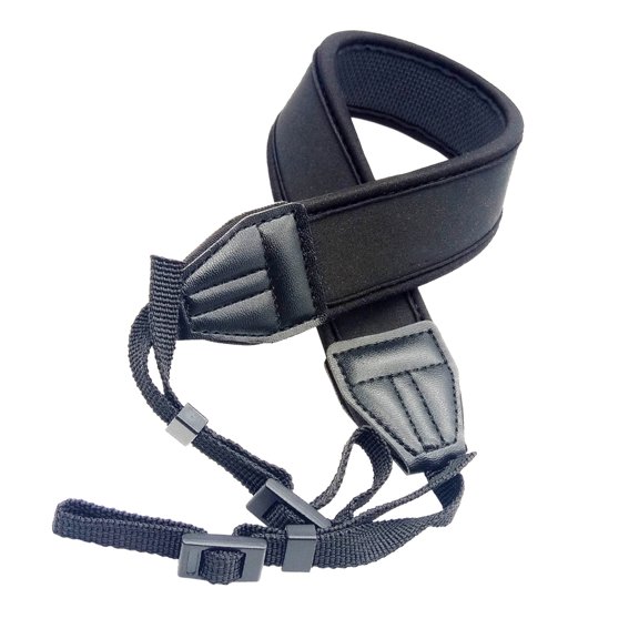 Alasum Long Black Camera Rope Strap Sturdy Halter Design for Digital Dslr Cameras