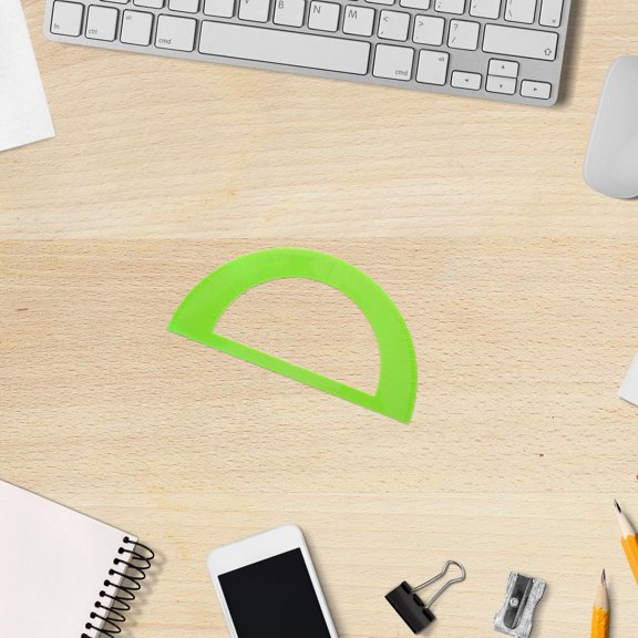 Alasum Math Protractor with Tactile Features and Versatile Design for Blind Students