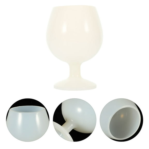 Alasum Multi-function Water Goblet Unbreakable Glasses Drinking Transparent Silicone 1 Set