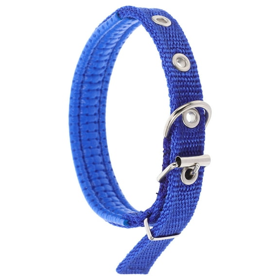 Alasum Multifunctional Blue Polyester Dog Collar Adjustable and Comfortable for Pets