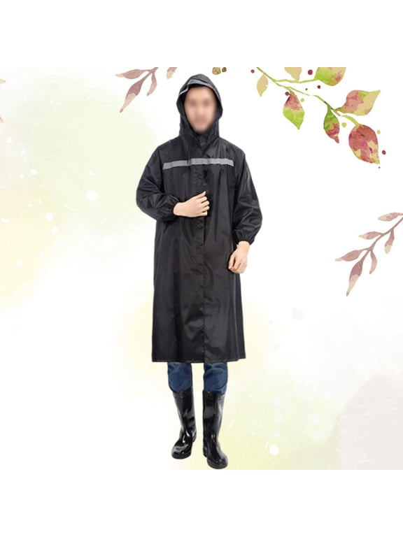 Adults Cloak Rain Cover Black for Jungle Hunting Mountain Climbing
