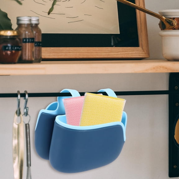 Alasum Plastic Kitchen Storage Holder for Sponges and Small Tools with Easy Finish