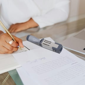 Alasum Portable Self-Inking Date Stamp Handheld Stamper for Office, Certificates, Documents, and Multi-Purpose Use
