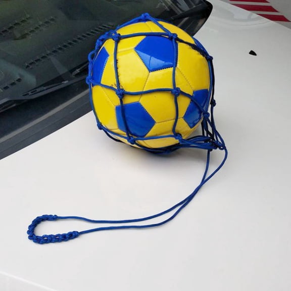 Alasum Professional Soccer Kick Trainer with Wear Resistant Blue Nylon Training Net