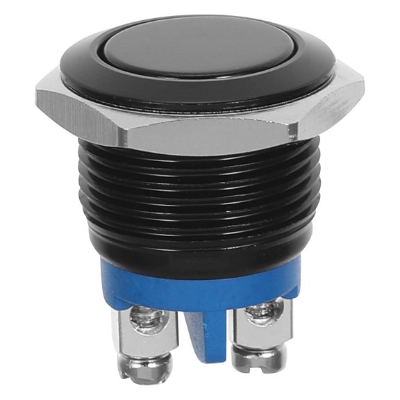 Alasum Push Button Switch 12V Metal Shell Durable 500000 Cycles for Car Boat Rv Circuits