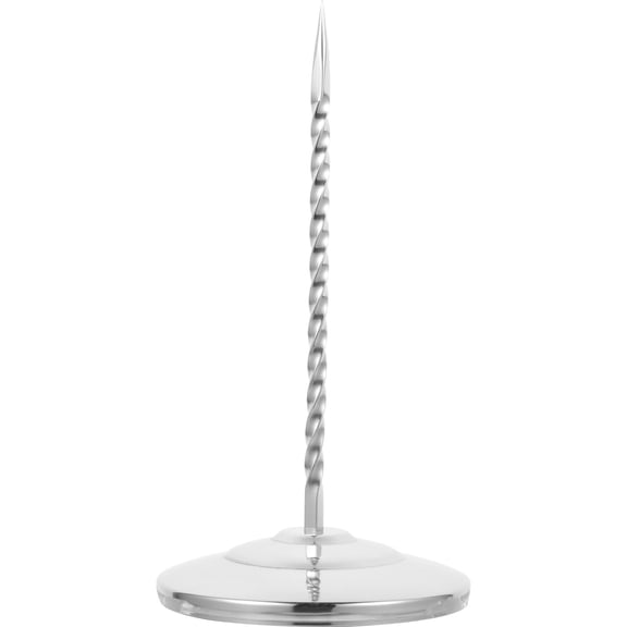 Alasum Receipt Spike Bill Holder, Desktop Paper Organizer Stand for Receipts, Checks, Bills, Notes, Firm Stable Base, 1 Pack