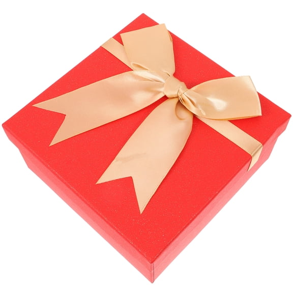 Alasum Red Wedding Candy Box Paper Storage Container Decorative Party Favor Box
