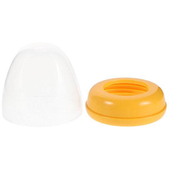 Alasum Reusable Wide Mouth Bottle Cap in Orange with One Handed Opening Feature
