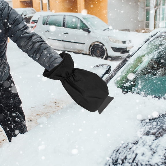 Alasum Scraper Mitten for Car , , Lightweight, Portable Ice and Snow Removal Glove