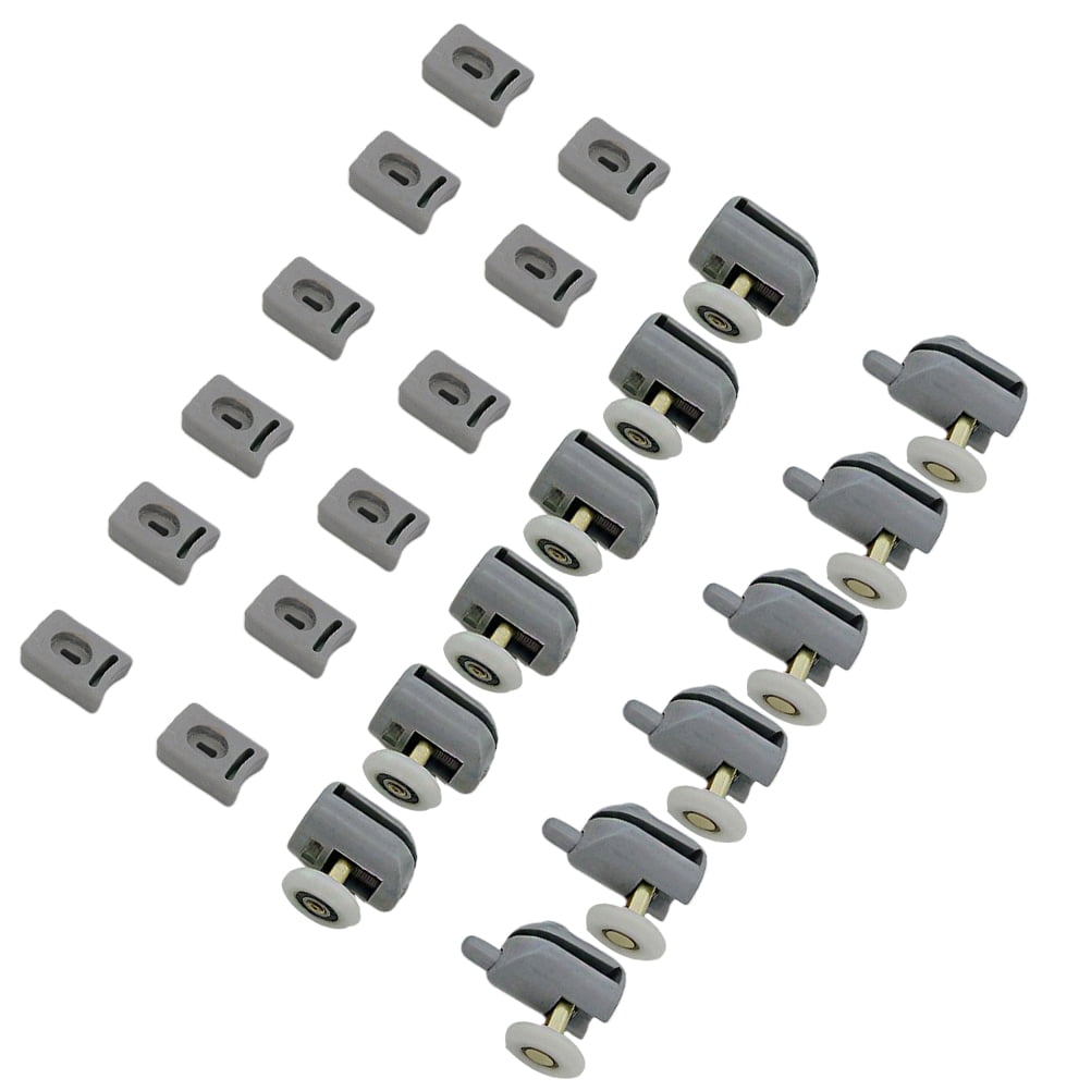Alasum Shower Door Roller Light Grey Single Wheel Screw Cover Bathroom ...