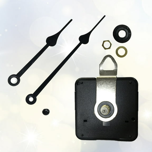 Alasum Simple Black Clock Movement Accessory Suitable for Various Clock Frames
