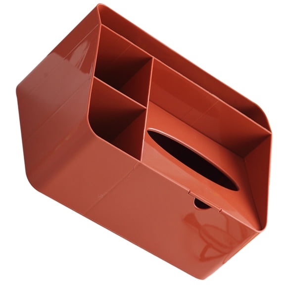 Alasum Small Paper Case Tissue Box for Home Office Automotive Red 1Pcs