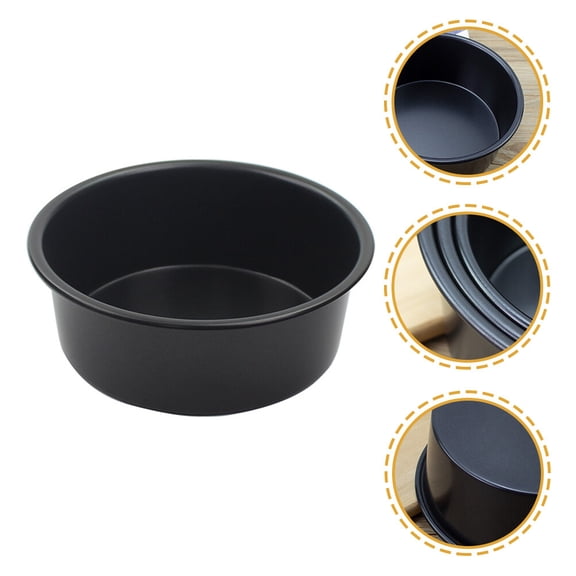 Alasum Small Round Cake Pans Anti-rust Aluminum Alloy Daily Cooking and Family Dinner 1Pack