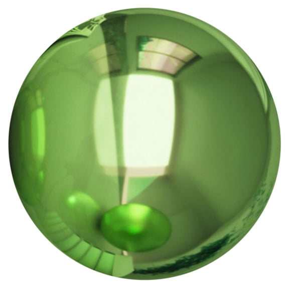 Alasum Stainless Steel Green Reflective Garden Globe Polished Smooth Outdoor Decor Sphere