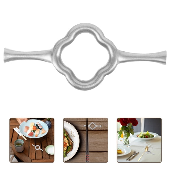Alasum Stainless Steel Kitchen Tool Holder with Elegant Leaf Design for Tableware Organization