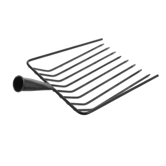 Alasum Steel Garden Rake Head Replacement for Versatile Lawn and Garden Tasks