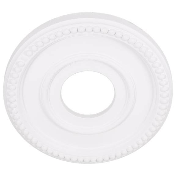 Alasum White PU Ceiling Fan Medallion Decorative Plate for Ceiling Light Fixtures Stylish and Design