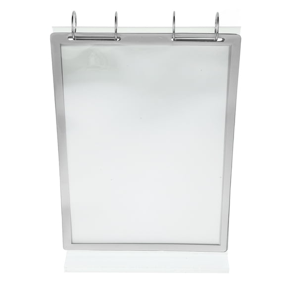 Alasum Tabletop Acrylic Display Stand with Flip Page Feature for Menus and Advertisements