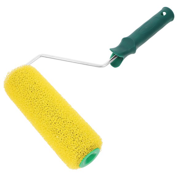 Alasum Textured Paint Rollers for Walls Ceiling Texture Roller Yellow Sponge Creating Texture Effect 1Pack